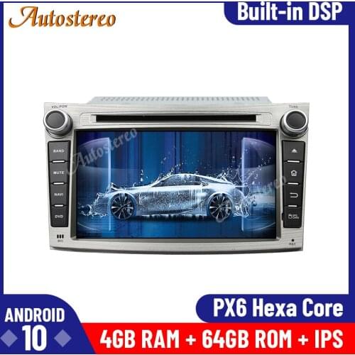 Android 10 128GB Car DVD Player Multimedia Player GPS Navigation For Subaru Legacy Outback 2009-2014 Auto Radio Stereo Head Unit