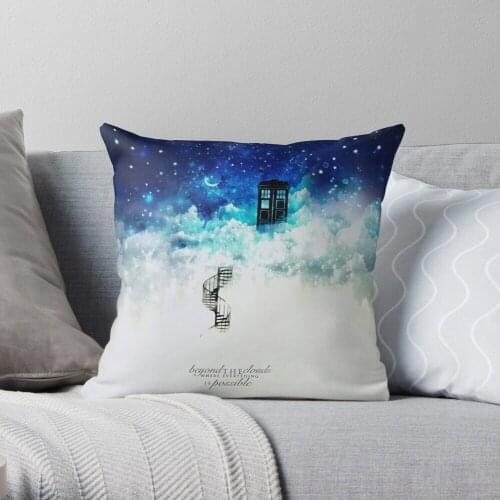 Beyond the clouds Throw Pillow Cushion Cover Polyester throw pillows case on sofa home living room car seat decor 45x45cm