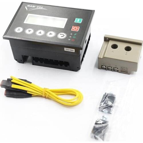 Air Compressor Parts MAM 890 PLC Controller Panel with Wiring Diagram 1-2m3