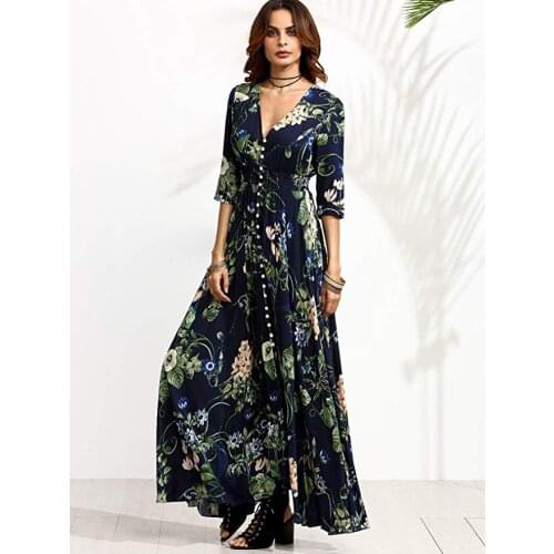 FEECOLOR Long Dresses