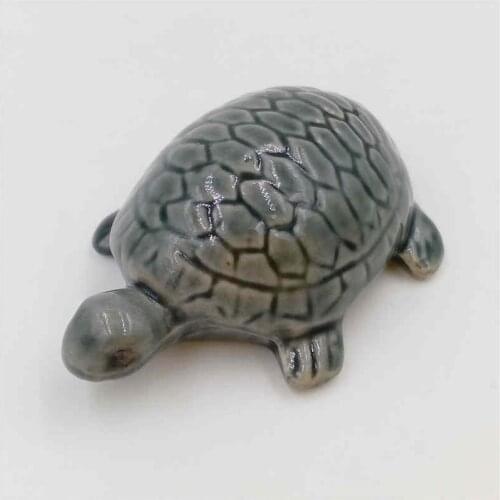 Artificial Ceramic Aquatic Sea Turtle Tortoise Aquarium Ornament Fish Tank Decoration Turtle Decor Turtle Toys