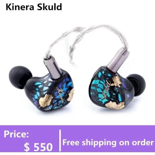 Kinera Skuld 5 BA Driver In-ear Monitor IEM Earphone with Detachable 2pin Cable for Audiophile Musicians