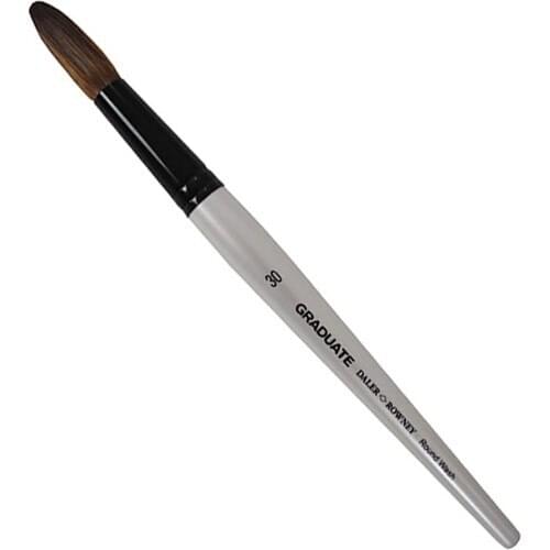 Daler Rowney Graduate Round Tipped Short Handle Pony Brush No:30
