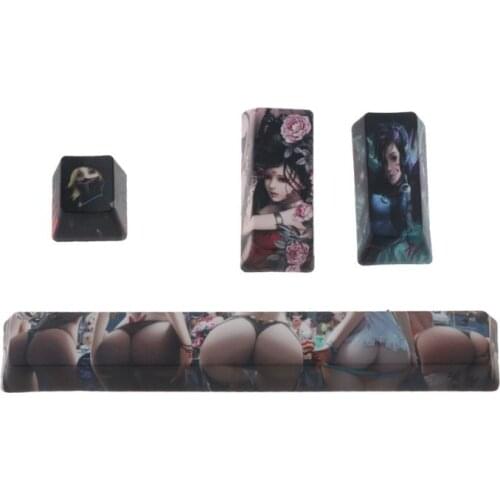 SpaceBar Keycap PBT Five Sides Dye-Subbed 6.25U Cherry Profile Keyboard Keycap 85WD