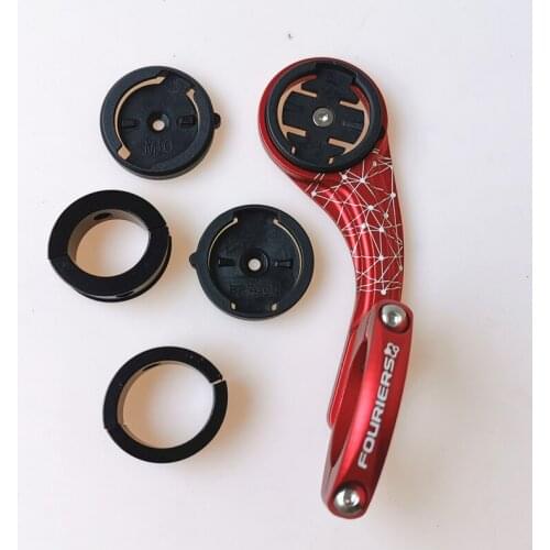 FOURIERS Bike handleba Computer Mount MTB road bike Clock support Compatible with GARMIN Edge& 1000 MIO& Bryton&100/310/330/530