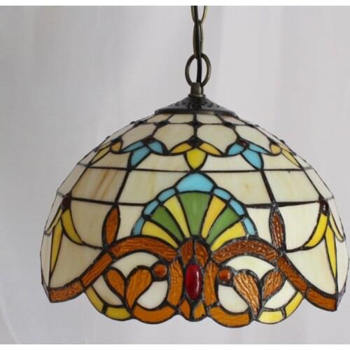 Tiffany chandelier Kitchen Dining room hallway handmade glass chandeliers indoor home decor peacock chandelier