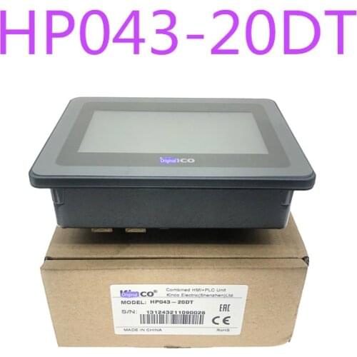 New HP043-20DT HP043-20DTC HMI Touch Panel With PLC