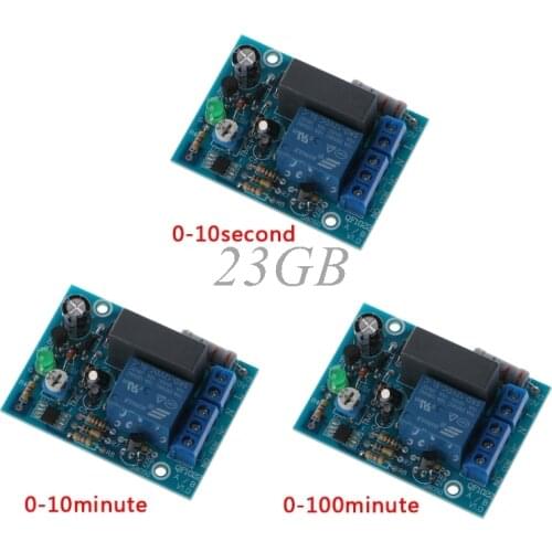 AC 220V Adjustable Timer Delay Switch Turn On/Off Time Relay Module N27
