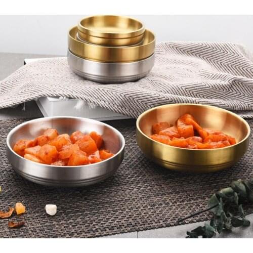 Stainless Steel Seasoning Dish Plate Sauce Ketch Rice Container Kitchen Utensils Tableware Food Seasoning Tray