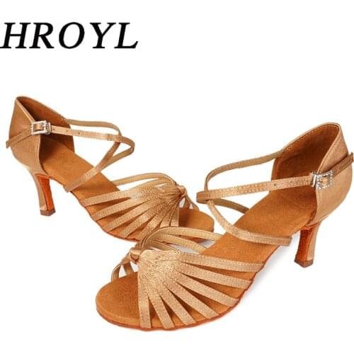 2020 Latin dance shoes for women girls ladys ballroom satin professional Salsa tango party dancing shoes High Quality 7cm/5cm