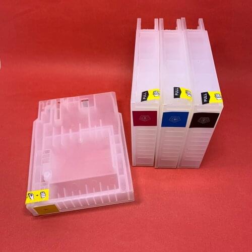 YOTAT Empty Refillable ink cartridge T7541 T7542 T7543 T7544 for Epson WF-8590DWF/WF-8590 DTWF/WF-8590 D3TWFC/WF-8090D