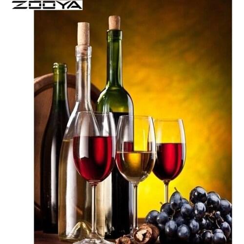 "zooya diy diamond mosaic landscape picture diamond embroidery fruit 5d diamond painting new arrivals home decor gift J0047