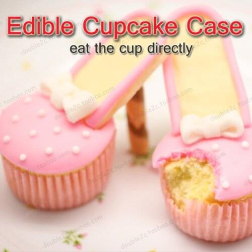 6pcs/lot Edible cupcake wrappers cupcake case cake decoration forminhas de papel party supply cupcake paper decorating tools