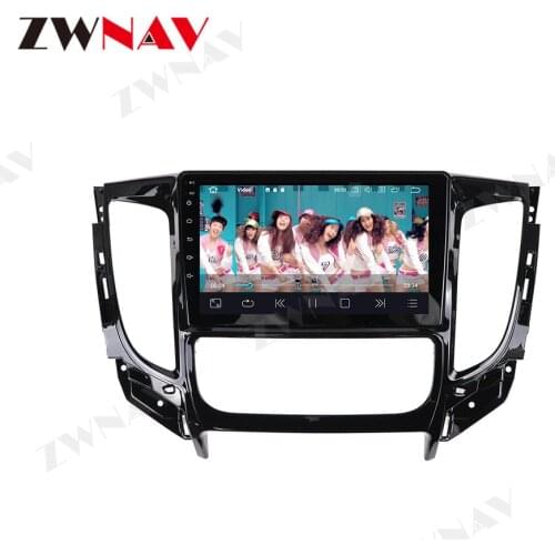 Android 10 PX6 Car DVD Player GPS Navigation For Mitsubishi Pajero Sport 3 2016-18 Auto Radio Stereo Multimedia Player HeadUnit