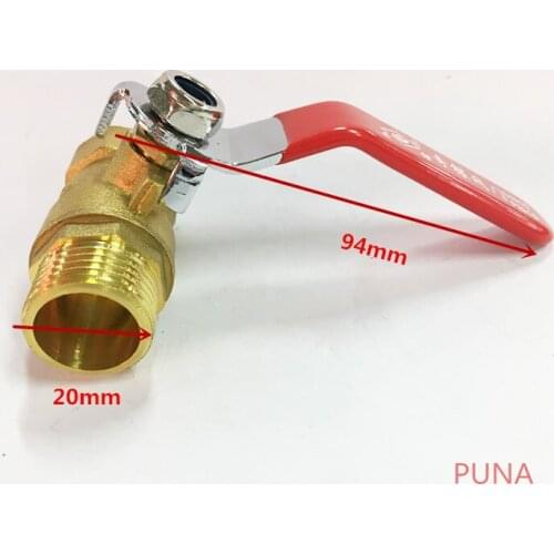 Free shipping DN15 1/2" female and male level handle brass ball valve for water oil steam