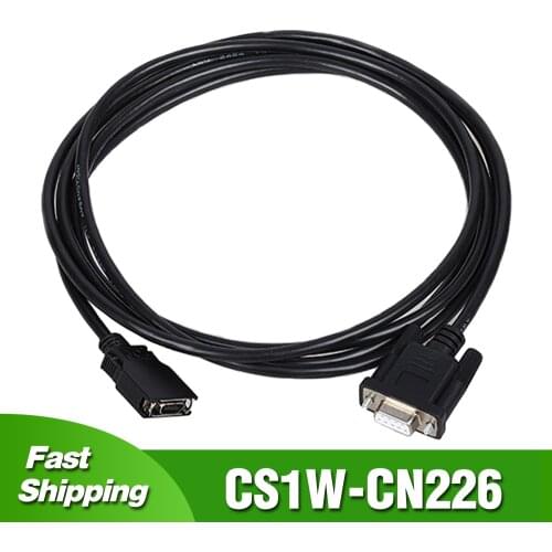 CS1W-CN226 For Omron CS/CJ/CQM1H Serial port plc programming Cable