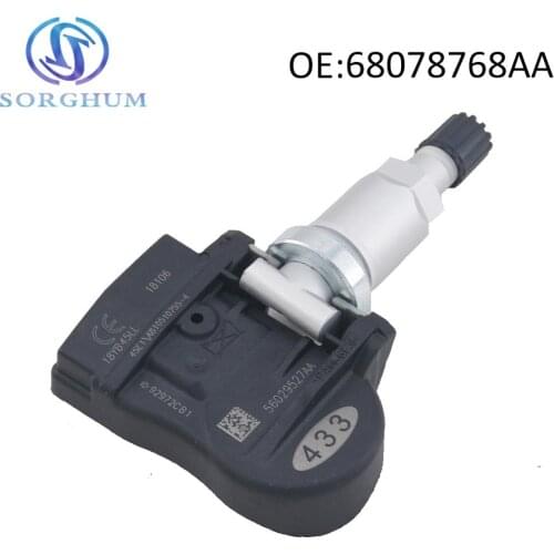 Tire Pressure Sensor TPMS 433 MHz Fits For Chrysler For Dodge Journey 68078768AA