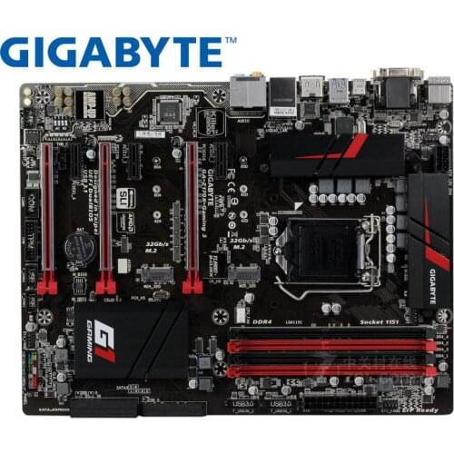 Gigabyte GA-Z170X-GAMING 3 desktop motherboard DDR4 LGA 1151 USB3.0 USB3.1 Z170X-GAMING 3 Z170 USED mainboard