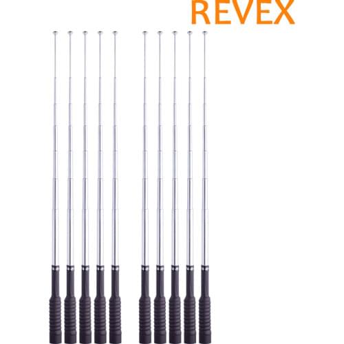 REVEX SMA Female Two Way Raido Walkie Talkie Antenna For Baofeng Woxun HYT PUXING Kenwood TK-360 TK-370 YAUSE ICOM