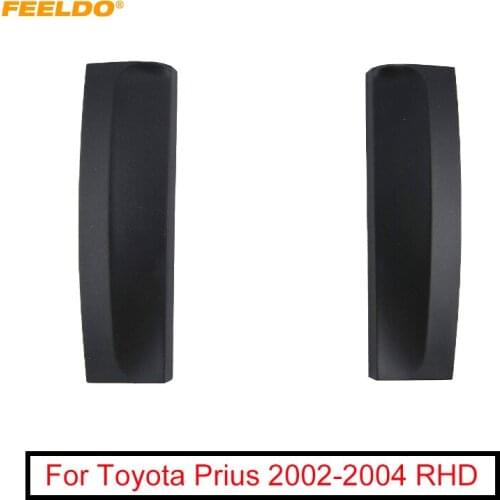 FEELDO Car Auido Bracket Refitting Mounting Trim Adapter For Toyota Prius (RHD) 02-04 Radio Stereo Panel Fascia Trim Kit