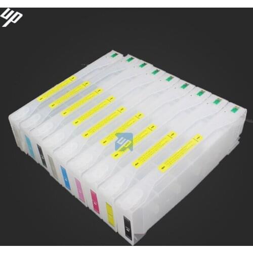 9 colors T8041-T8049 700ml refillable ink cartridge for Epson P6000 P7000 P8000 P9000 printer with one time chip