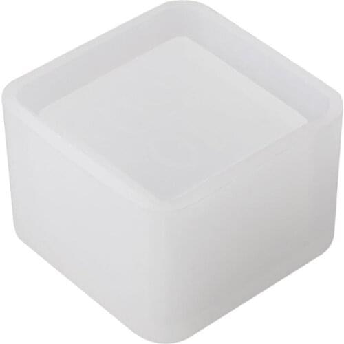 Square Small Flowerpot Silicone Mould Storage Box DIY Handmade Making Crafts Crystal Epoxy Mold
