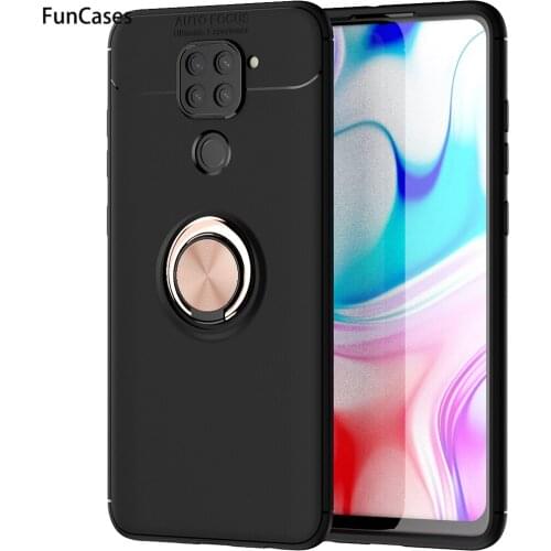 Free Rotation Soft TPU Cases For etui Redmi Note 9 Squishy Silicone Cover Leaves Cases sFor Etui Xiaomi Redmi etui 10X 4G Cool