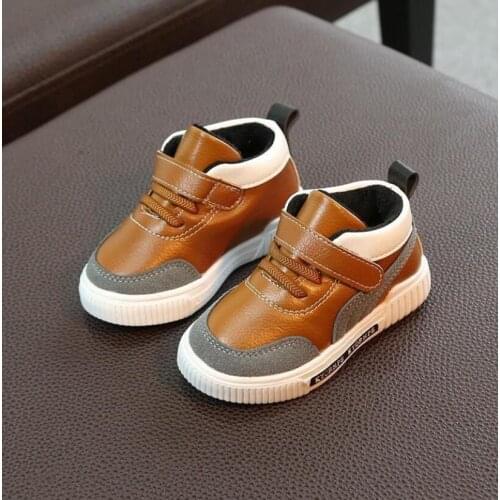 3-8 years Spring Black Toddler Boys Girls Sport Sneaker Children Fashion Breathable Trainer kids Martin Boots toddler boy shoes