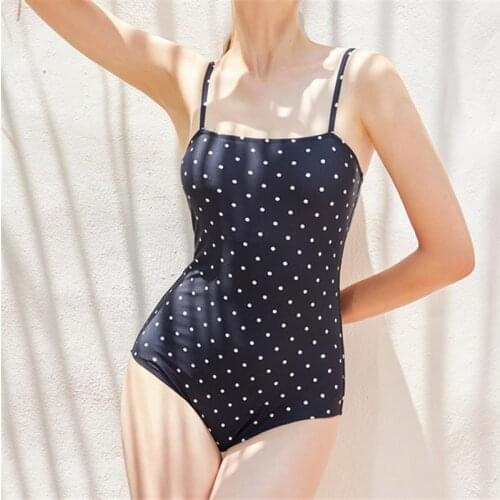 Sexy Suspender One Piece Swimsuit Women Swimwear High Cut Monokini Push Up Swim Suit Backless Padded Bathing Suit Wire-free