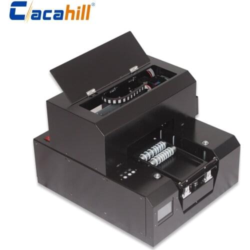 Flat and cylindrical all-in-one printer inkjet LED cooling for photo/card/bottle/mobile phone case/U disk printing