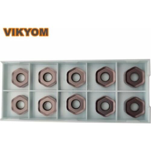 Hexagonal Milling Cutter HNPJ0704ANSNGD Double-sided slot milling cutter General purpose for cast iron and steel parts