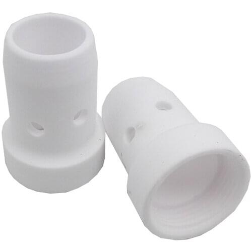 Free Shipping Mig Water Cooled Welding Torch Binzel Type MB 501D Consumables Gas Diffuser 10PCS