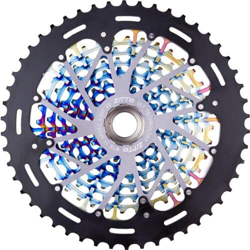 Ultimate MTB 11S 9-50T ULT Rainbow Cassette 11 Speed XD Cassette Full steel Durable Ultralight Mountain Bike Flywheel Sprocket