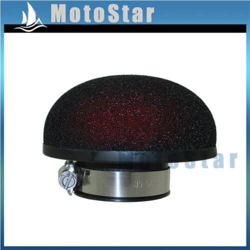 45mm Air Filter Pod For Pit Dirt Bike ATV Quad Go Kart Buggy Motorcycle