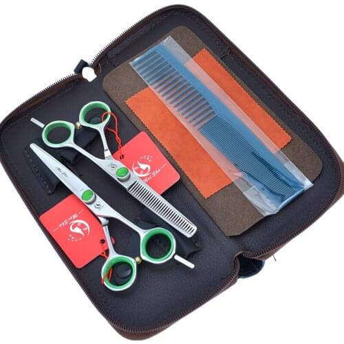 5.0" 5.5" 6.0" 7.0" Salon Hair Scissors Japan Steel 9CR Hairdressing Hair Shears Hair Cutting Scissors Thinning Clippers A0139A