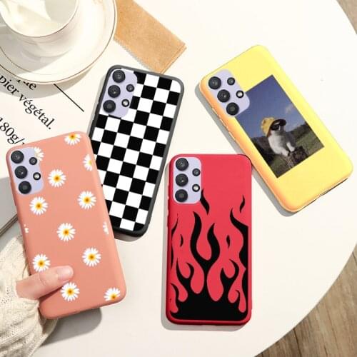 Leopard Print Case For Samsung Galaxy A32 5G Shockproof Phone Coque Capa For Samsung a 32 Soft Silicone Bumper Back Cover 6.5"