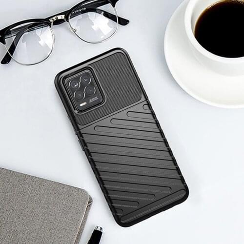 For Realme 8 Pro Case For Oppo Realme 8 Pro Shockproof Bumper Soft Silicone Armor Rugged Phone Back Cover For Realme 8 Pro Case