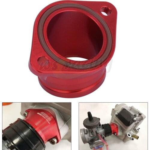 CNC Aluminum Alloy Carburetor Intake Manifold Interface Pipe O-Ring For ZONGSHEN NC250 NC450 NC 250 450 Motorcycle