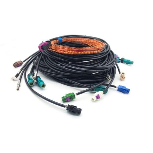 For A4/B9 NEW Q5 80A A6/Q7 360 Environment Rear Viewer Camera Install harness Wire Cable 360 Panoramic camera Wiring harness