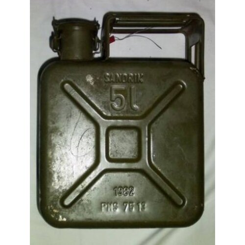 Canister carboy gasoline fuel from 5 10 20 liters metal New