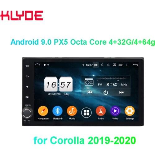 KD-9044 Car audio system Android 9.0 8core for Corolla 2019-2020 with bluetooth gps
