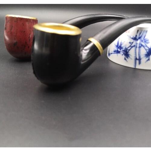 Creative Mini Resin Pipes Smok Smoking Pipe Filter Grinder Herb Tobacco Pipe Smoking Accessories Mouthpiece Cigarette Holde