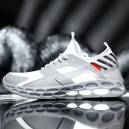 Sports Shoes Mens Summer Lightweight Running Shoes Breathable Hollow Fashion Sneakers Jogging Training Casual Blade Shoes