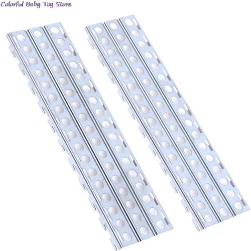 2Pcs Stainless Steel Sand Ladders Board For Axial SCX10 D90 1/10 RC Crawler Car