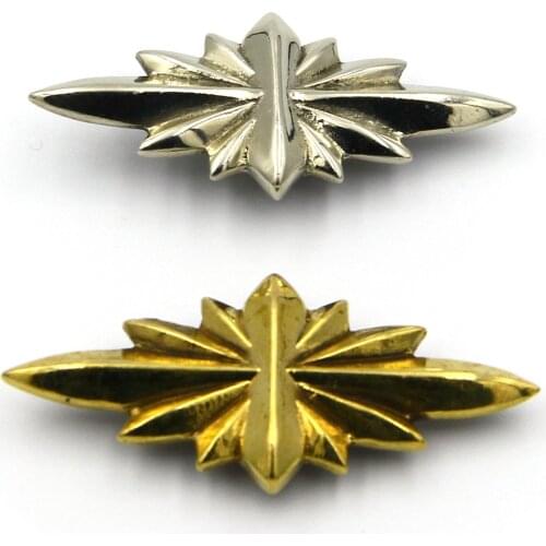 Copper Thorn Conchos Brass&Silver Color Screw Back