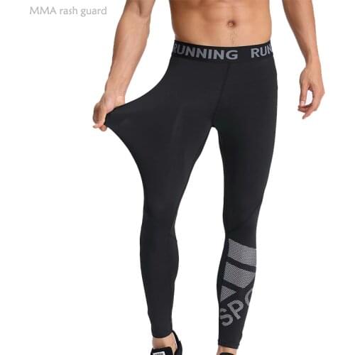 Mens Basketball Compression Leggings Training Basic layer Pants Stretch Squat-proof leggings Workout clothing Jogging pants