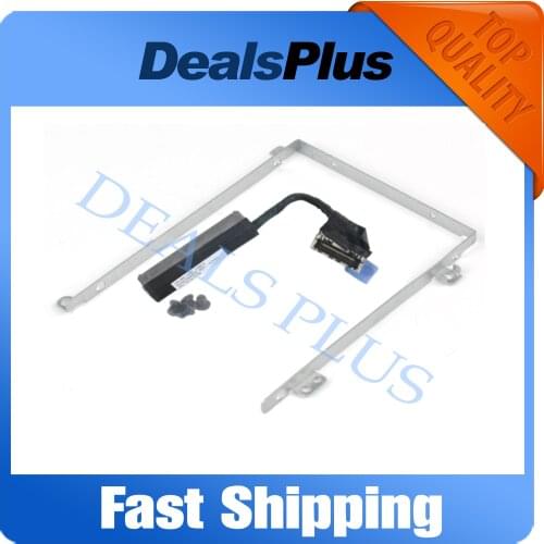New SATA Hard Drive HDD Caddy Frame Bracket + HDD Cable Connector For Dell Precision M3800 XPS15 L522X 9530 21YWY