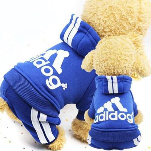 Pet Clothes Puppy Hoodes Outfit For Pets Small-Medium Pets Sweatshirt Four-Legged Clothes Jumpsuit Chihuahua Pug Pets Clothing