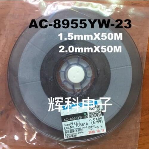 ACF AC-8955YW-23 COG Repair TAPE 1.5/2.0mm*50m New Date