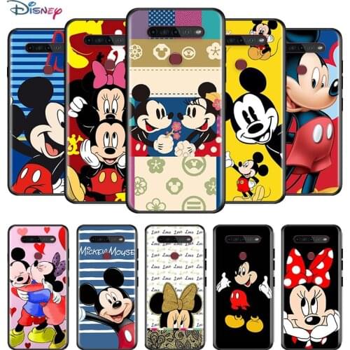 Disney Cartoon Pink Minnie Mickey Mouse For LG K92 K71 K62 K61 K52 K51S K50S K42 K41S K40S K31 K30 K22 TPU Silicone Phone Case